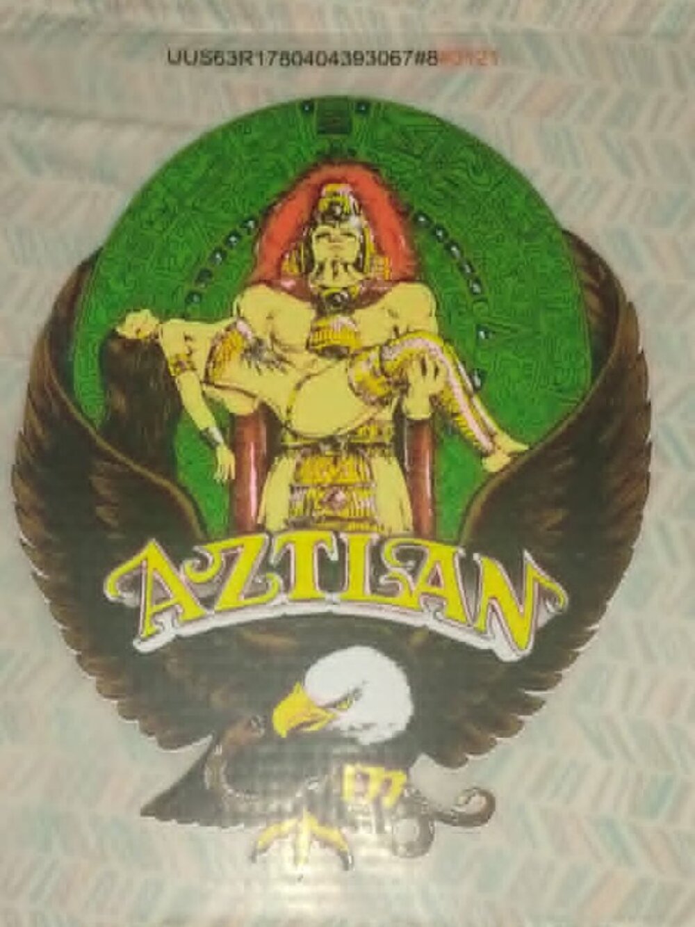 Vintage "AZTLAN" - IRON ON TRANSFER - Heat Transfer
